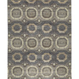 Hand-Knotted High-Quality Gray Area Rug
