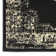 Burnie Oriental Black/Cream Area Rug