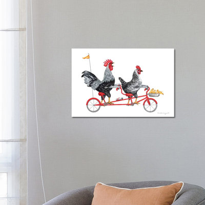 " Chickens On Bike " by Amélie Legault