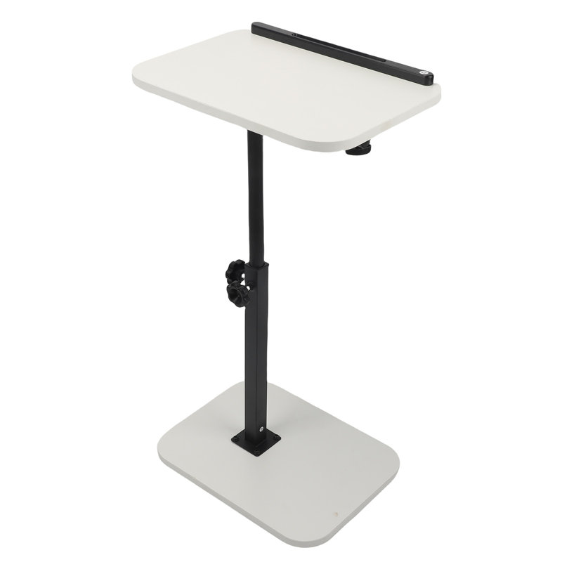 Metal Base Computer Desk, White