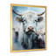 Aquarelle Highland Yaks Family I - Yaks, art mural sur toile-97204285-97204284