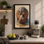 Hippopotamus Rising Modern - Wrapped Canvas-1417193775-1417193774