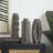 Elleigh Ceramic Dimensional Ribbed Decorative Vase with Varying Shapes Set-390272796