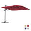 Parasol carré 11 pi