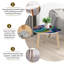 Ensemble de 2 tables basses gigognes Triangle-130190619