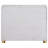 Metallic Silver & Champagne Finish Console Cabinet