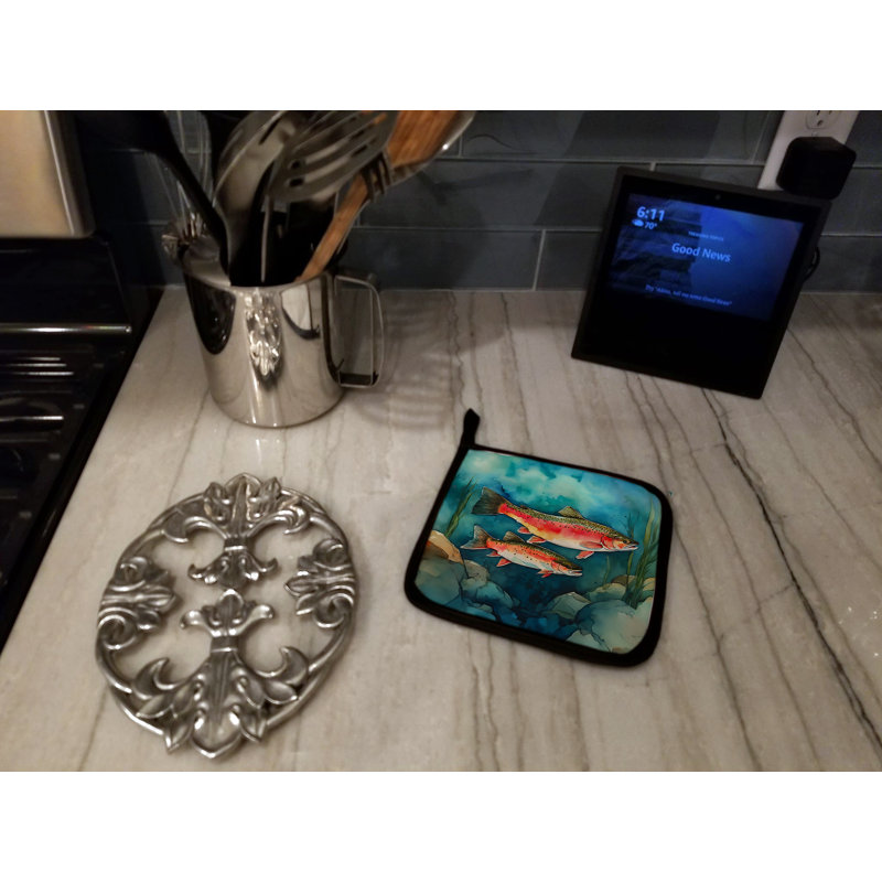 Caroline's Treasures Nautical Collection Polyester Potholder Set
