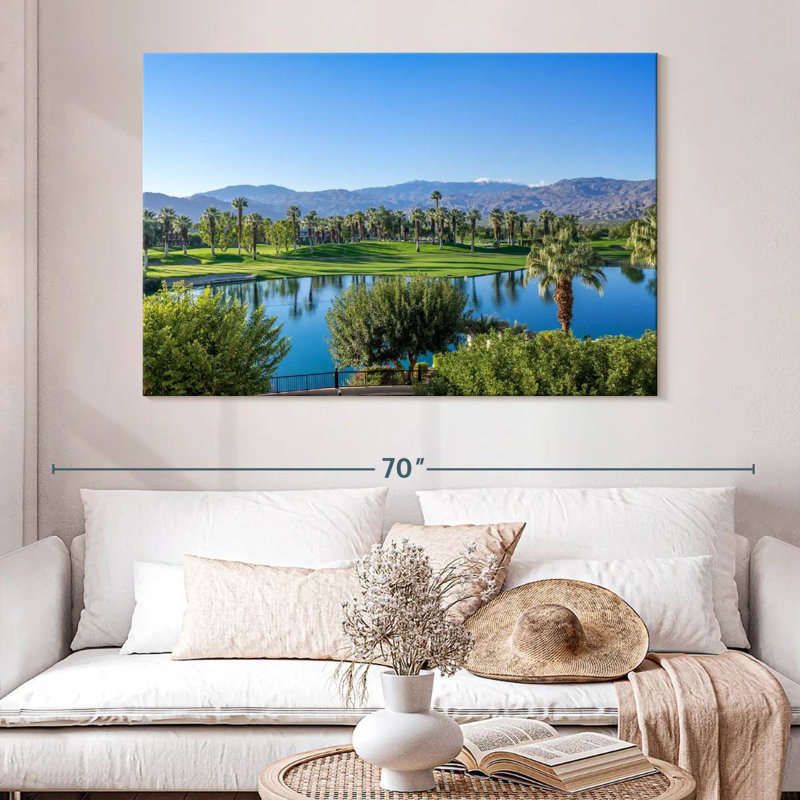 Parcours de golf Alvord Palm Desert, H 34 po x l 51 po