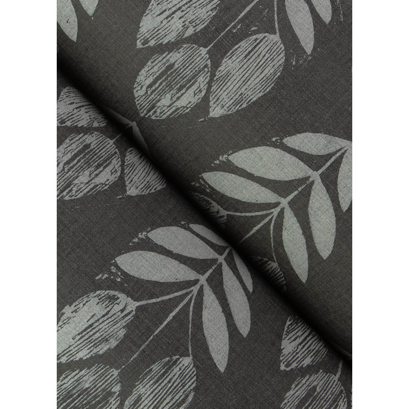 Papier peint guirlande tulipe, Gris
