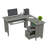 Kazuhito L-Shaped Computer Desk