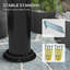 Pavillon de jardin avec filet Outsunny