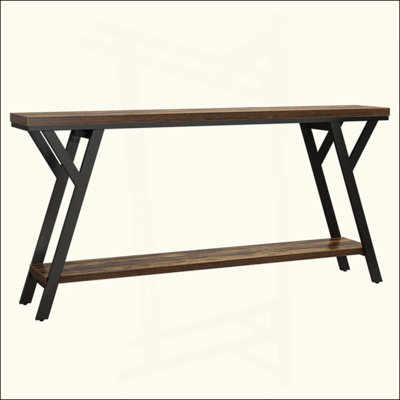 70.9 Inch Narrow Long Console Table