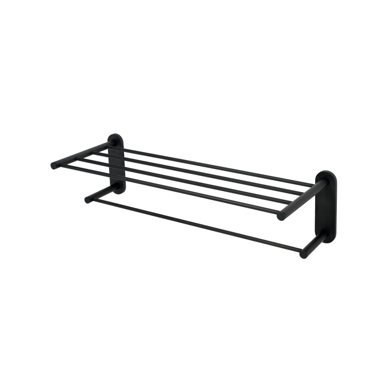 Contemporary I Wall Shelf, Matte Black