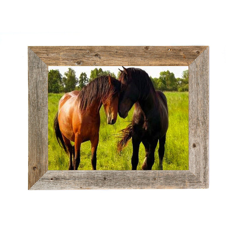 Cadre photo rustique en bois, 18 po x 24 po