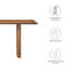 Banc en bois Amistad par Modway-89025495-89025496