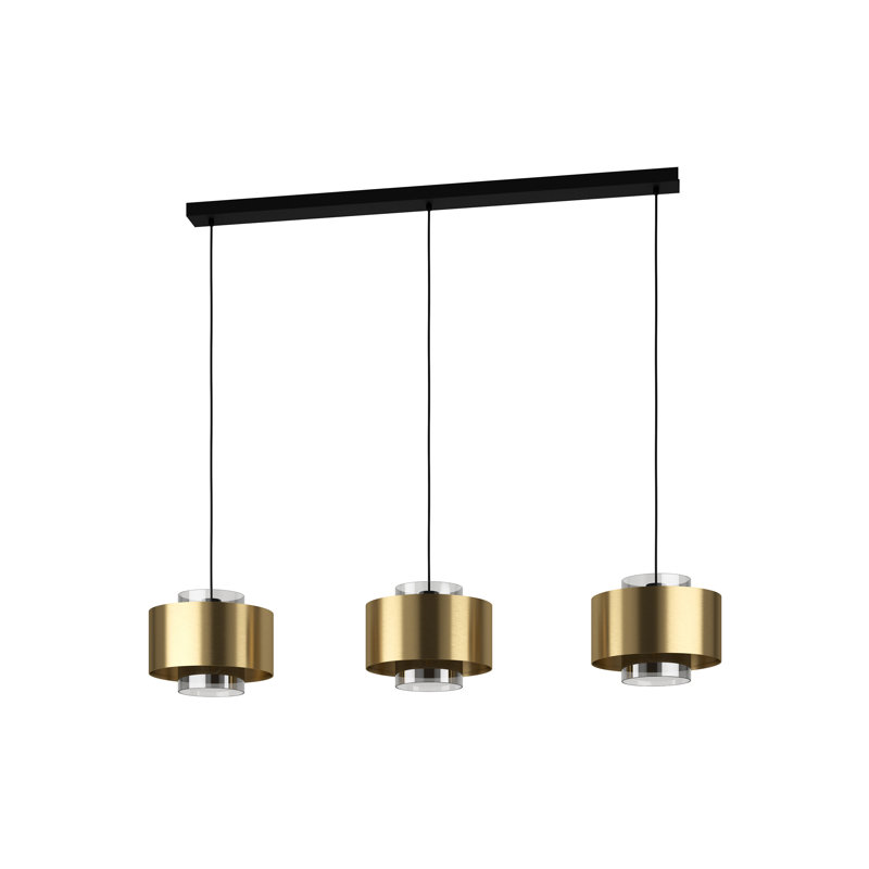 3 - Light Matte Black Pendant