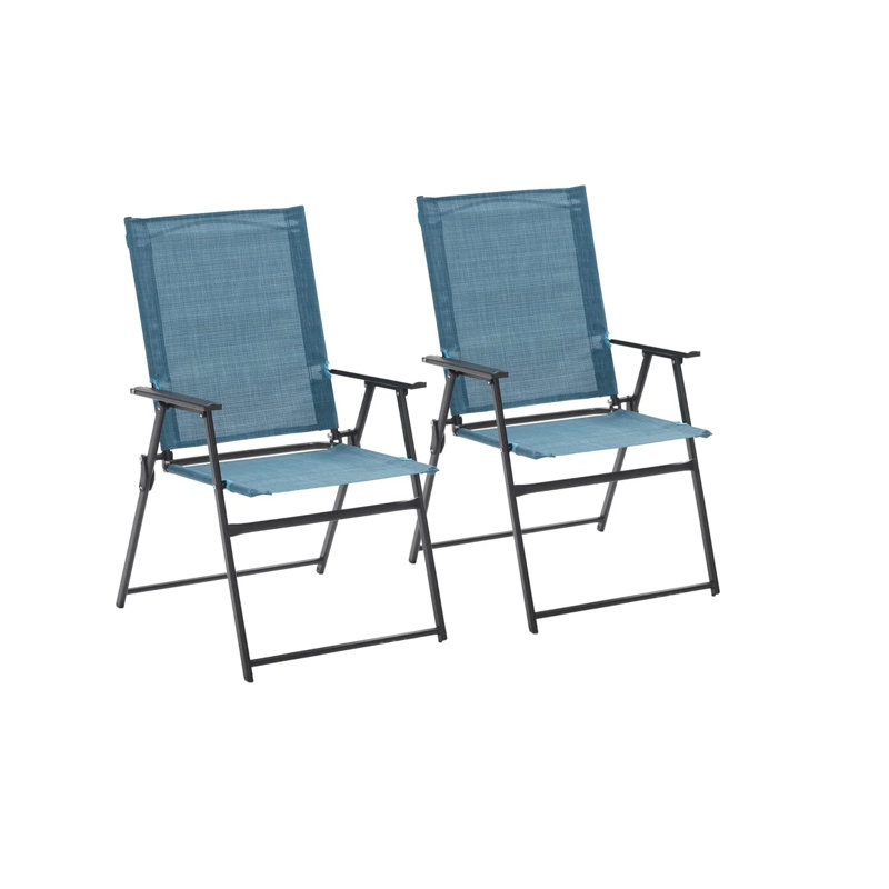 Chaise d'extérieur Thieu, Bleu