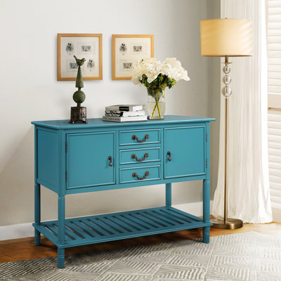 Console en bois massif 34,22 po Gowans