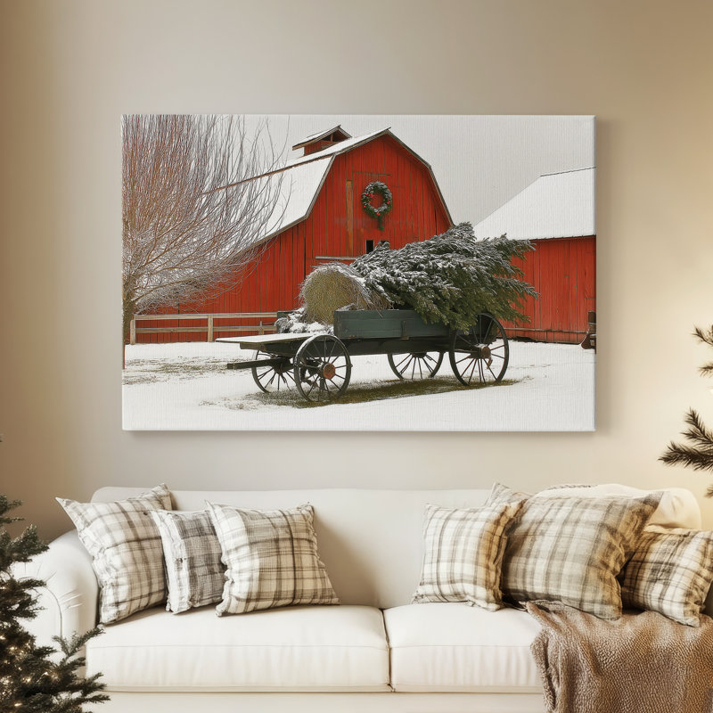Fir of Honeyed Whisper-Premium Gallery Wrapped Canvas, 18" H x 12" W