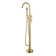 Floor Tub Spout with Diverter