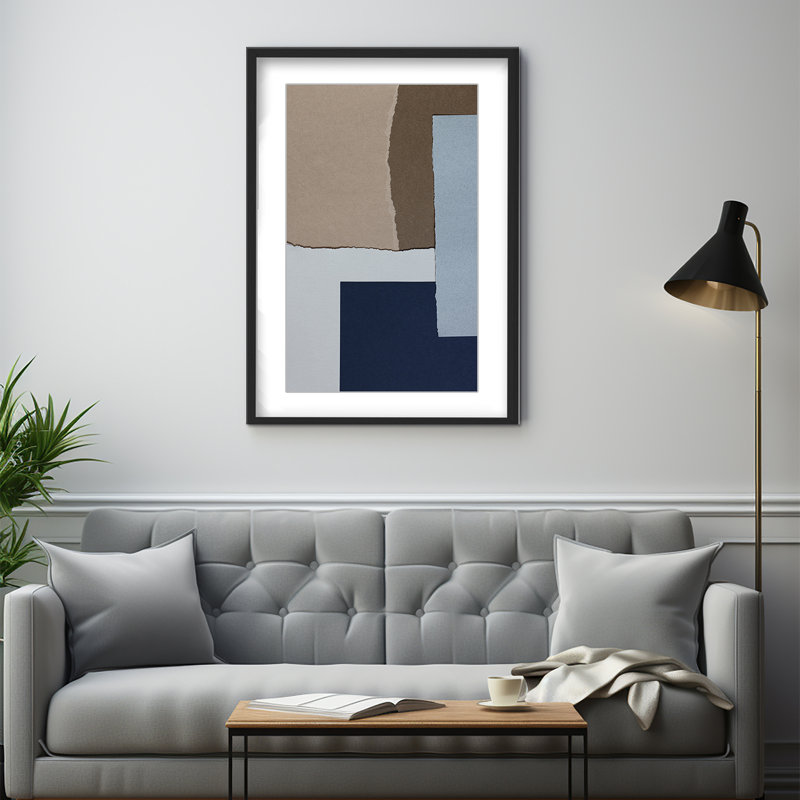 Abstract Fragmented Realities, 24" H x 16" W