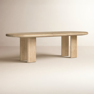 Rima 87'' Extendable Oval Dining Table