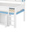 Full Size Loft Bed With Canopy Roof-1379244163