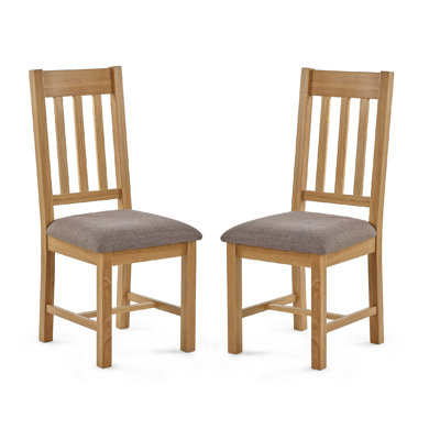 Henryson Slat Back Side Chair in Oak