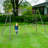 HomCom Metal Swing Set with 1 Swing(s)