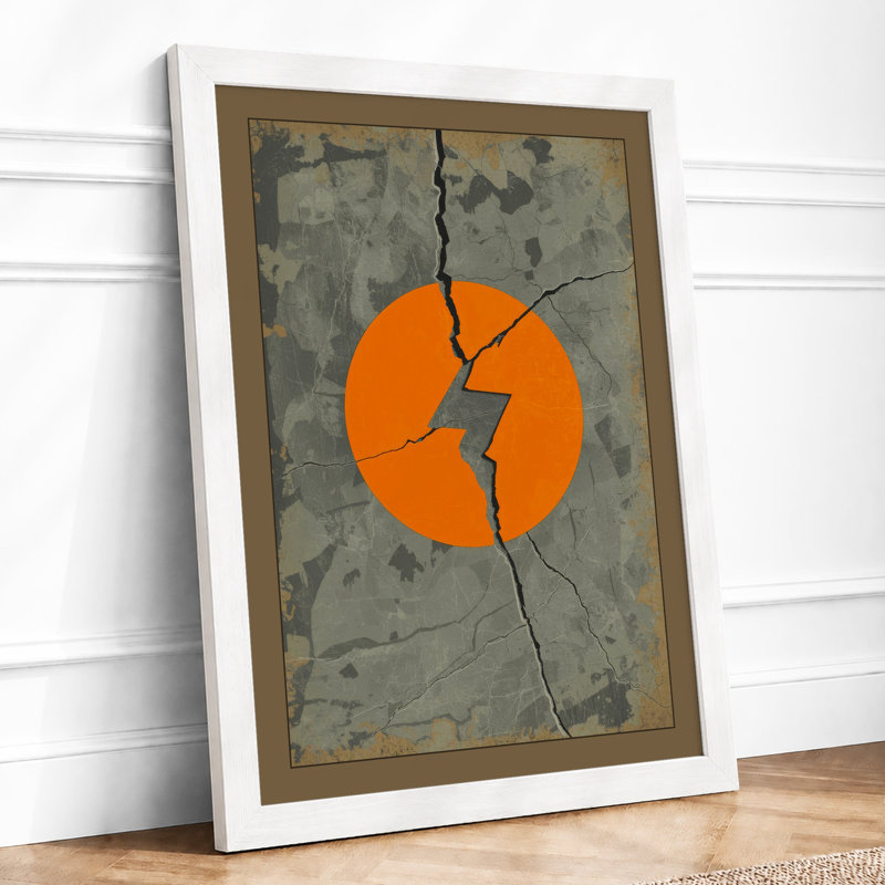 Figure In Motion Geometric - Print, A4 - 29.7 x 21.0 cm, White