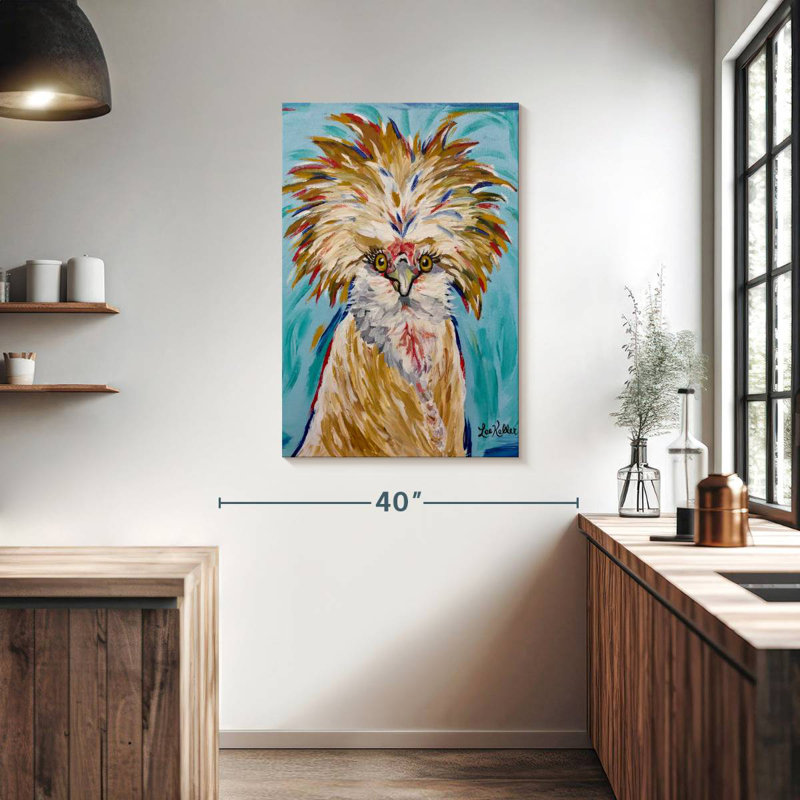 Poulet Brampt, H 39 po x l 26 po