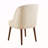 Rounded Back Dining Chair-1575825310