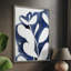 Bleu Eucalyptus II, reproduction encadrée - bois massif-433218301
