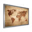 Ancienne carte du monde VII - reproduction d'art sur toile-59625117-59625131