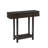 Entryway hallway Console Table with one drawer one shelf wooden leg frame handleless design