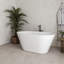 Baignoire autoportante 54 "avec drain interne Streamline-108964628