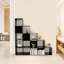 Étagère d'angle en forme de L avec 15 cubes-930091807-930091873