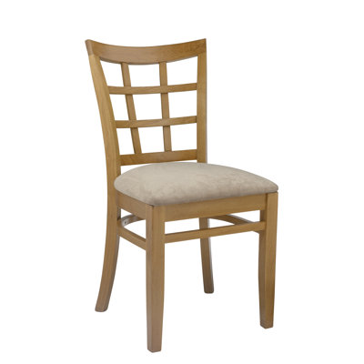 Chaise en bois massif Harner