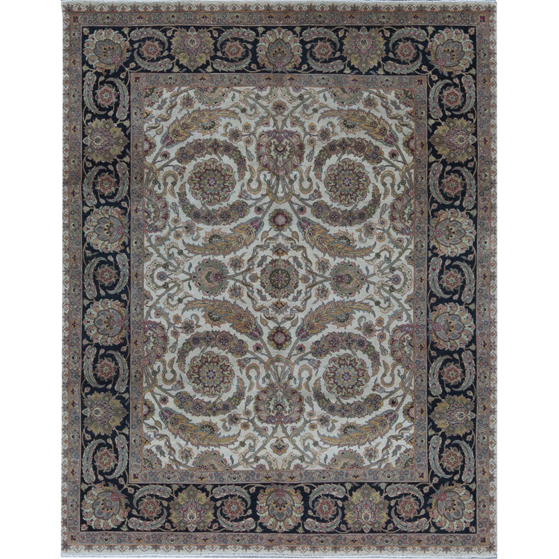 Mountain King Wool Oriental Area Rug, Rectangle 7'10" x 9'10"