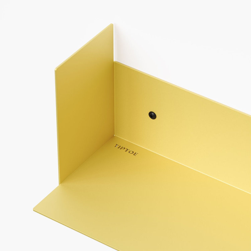 PLI Wall Shelf, 11.8"W, Napoli Yellow