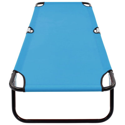 Natchez Folding Sunlounger Outdoor Cot
