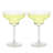 Raye Angled Crystal Margarita Glasses