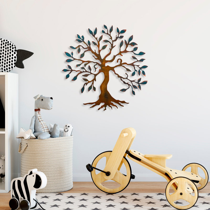 Decorative Metal Wall Accessory, 21.3 x 27.6 inches | 100% Metal, Thickness: 0.06 inches | Stylish & Durable Wall Art, Perfect for Home Decor & Office Spaces, Easy to Hang, Modern Design