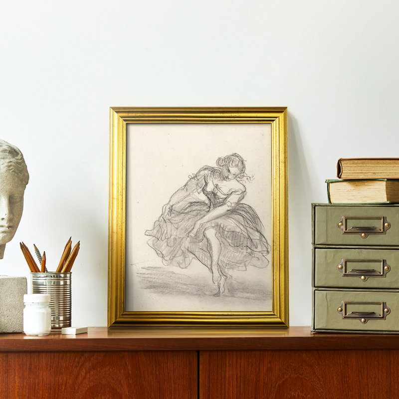 "Croquis rétro LVI" sur papier