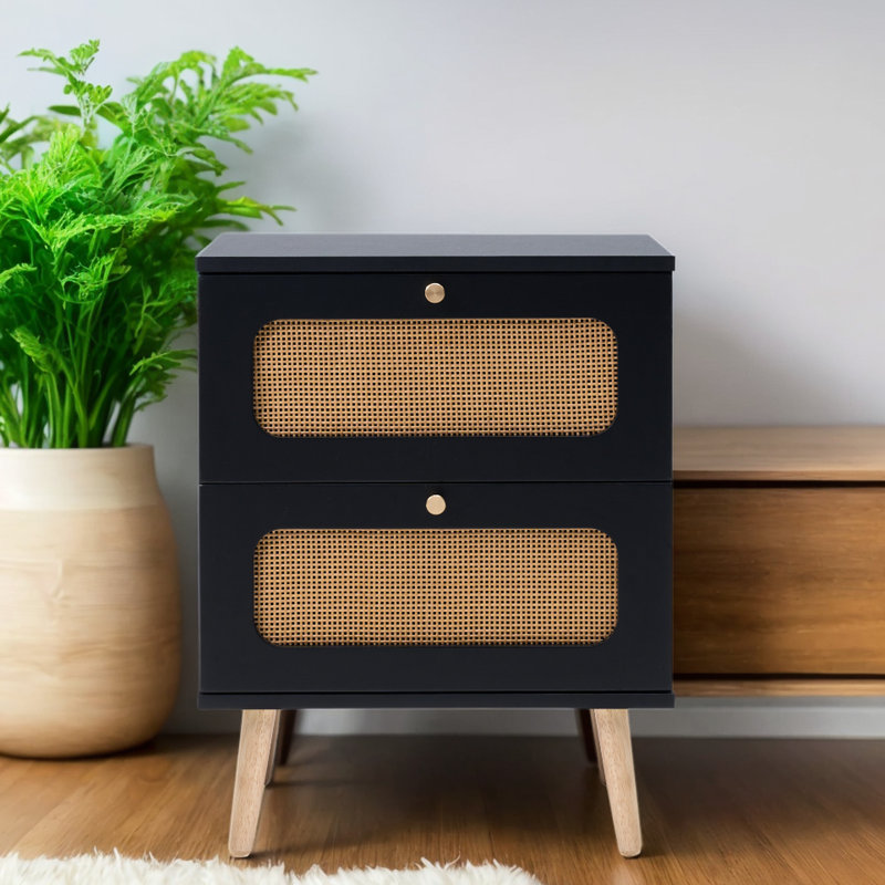 2 tables pour la maison, la chambre à coucher et le salon, pratique et élégante, avec un design en filet, 13,83 po de largeur, 23,49 po de hauteur et un beau pied fonctionnel en bois massif, 18,48 po de profondeur,