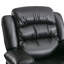 39.76 In. W Leather Recliner With Rocking, Remote Control, Tufted And Storage-1820789287