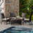 Lithe Patio Furniture Set Wicker Dining Chairs
