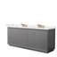 Strada 84'' W Double Vanity-1311106300-1311106302-1316610455