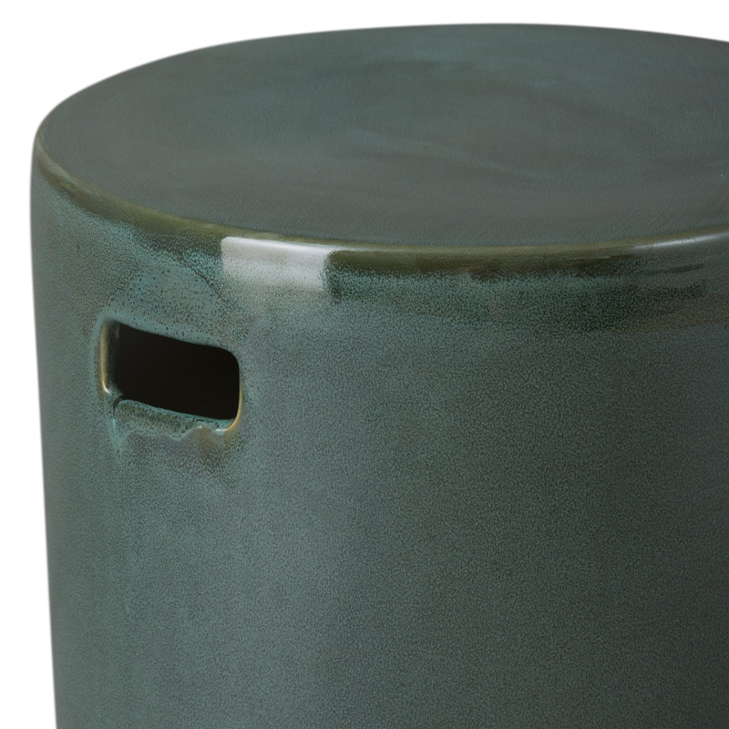 Grachan Ceramic Accent Stool