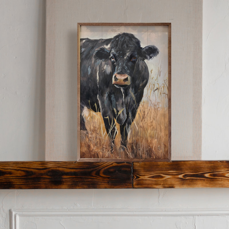 Autumn Angus par Morgan Adams, H 24 po x l 16 po